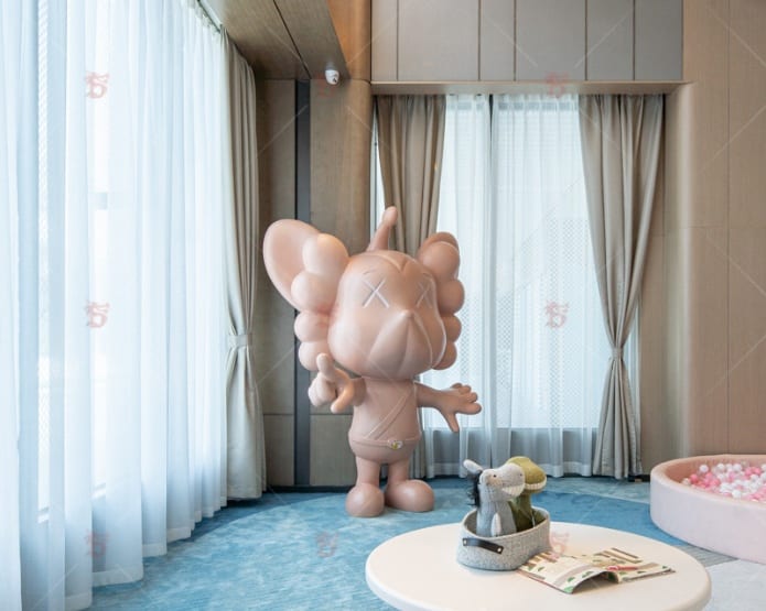 网红公仔KAWS雕塑定制