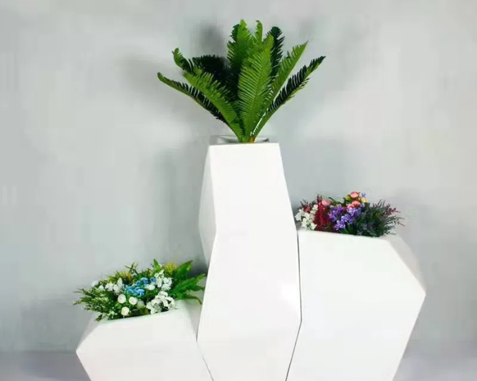 玻璃钢花盆雕塑